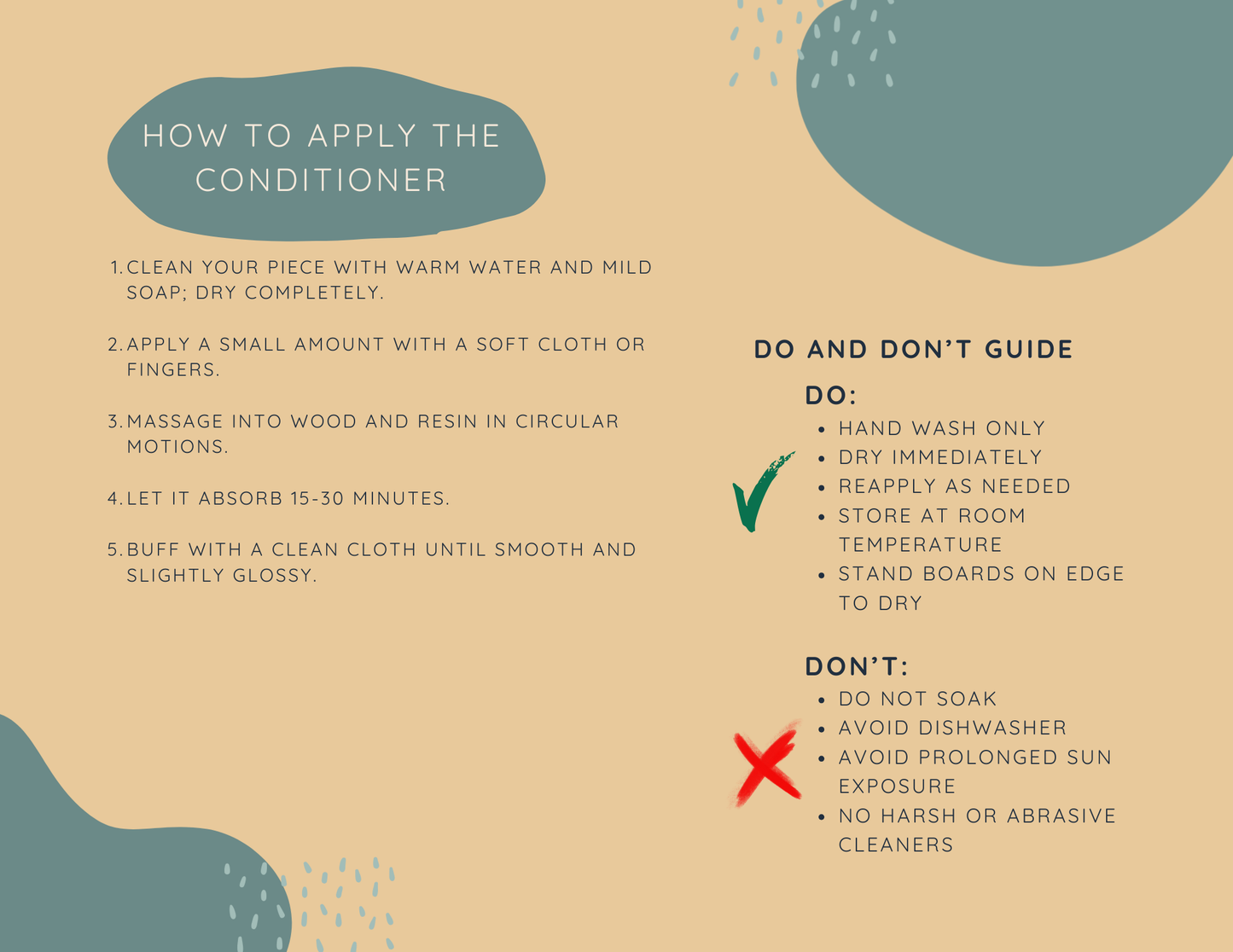 Standard Tin of Alymack Wood and Resin Conditioner