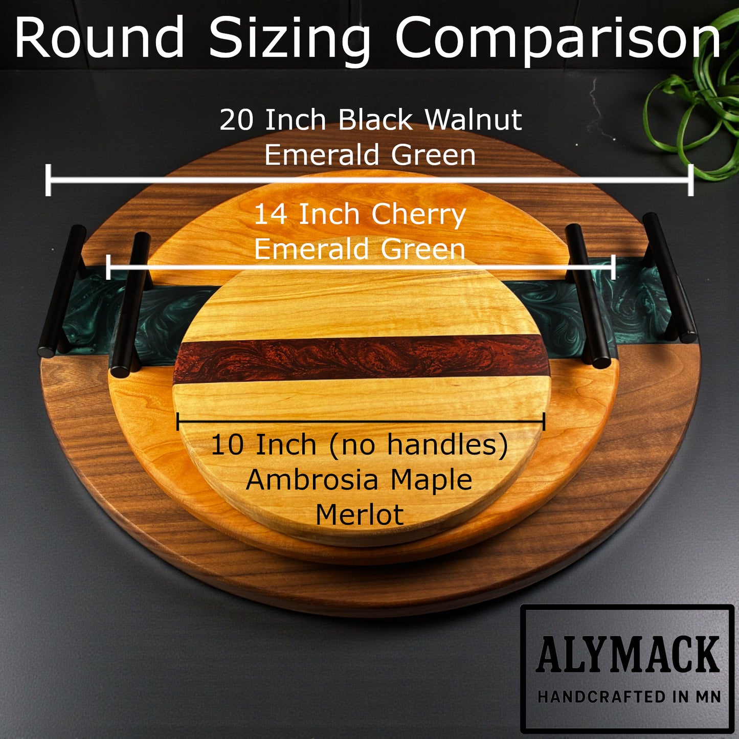 Resin River Charcuterie Board | Handmade Ambrosia Maple, Cherry, or Black Walnut Wood Serving Tray | Personalized Epoxy Cheese Platter | Custom Kitchen Gift